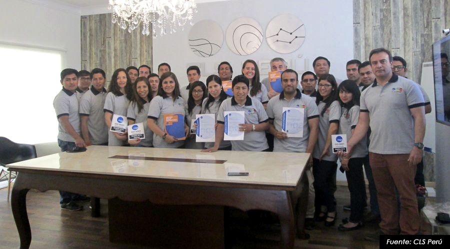 CLS Perú obtiene triple certificación ISO