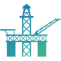 icono plataforma petrolera